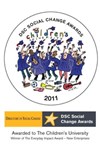 Image for news item: Childrens University is a winner at the Social Change Awards 2011!